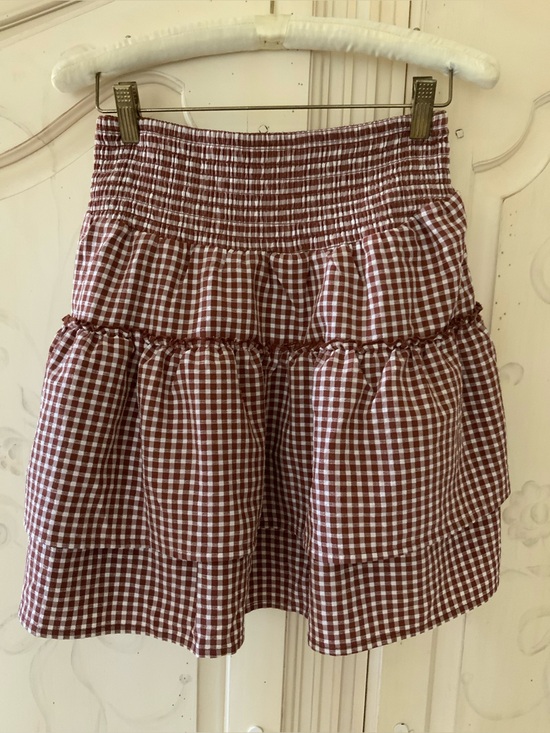 Sienna Sky Dresses & Skirts - Sienna Sky Gingham Tiered Smocked Mini Skort Skirt NWOT